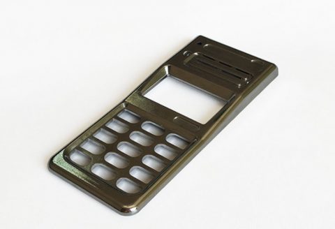 Cellular Phone Housing With Fingerboard